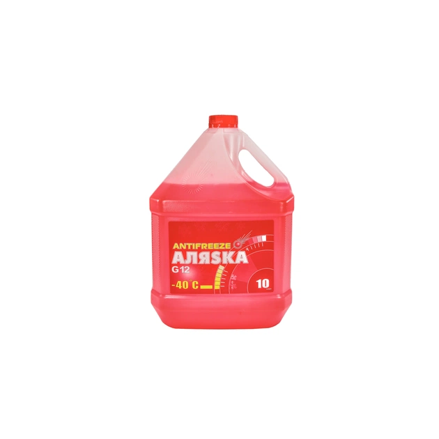 Антифриз Аляsка -40 G12 червоний 10л (5528) - зображення 1