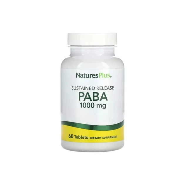 Витамин Natures Plus Пара-Аминобензойная Кислота пролонгированного действ (NAP-02100) - изображение 1