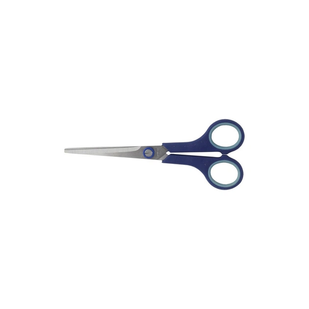 Ножиці Buromax 170 мм, rubber inserts (BM.4504) - picture 1