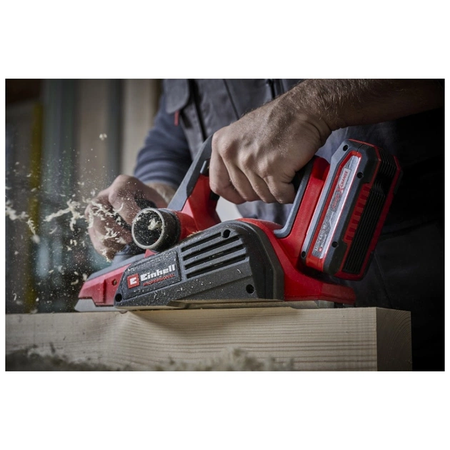 Електрорубанок Einhell TP-PL 18/3 Li BL - Solo PXC 18V, 82мм, до 2мм (без АКБ та ЗП) (4345405) - picture 8
