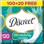 Щоденні прокладки Discreet Deo Waterlily 120 шт. (8700216234245) - зменшене зображення 1