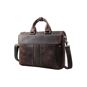 Сумка Vintage З натуральної шкіри Коричнева (14565) зображення 1