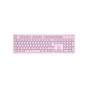 Клавіатура Canyon HKB-W01 Silent Wireless UA Pink (CNS-HKBW01P) - зменшене зображення 1