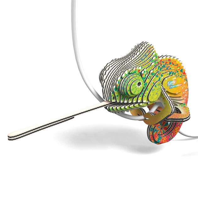 Пазл Eugy 3D Зоопарк Хамелеон (XEG-075) - picture 4