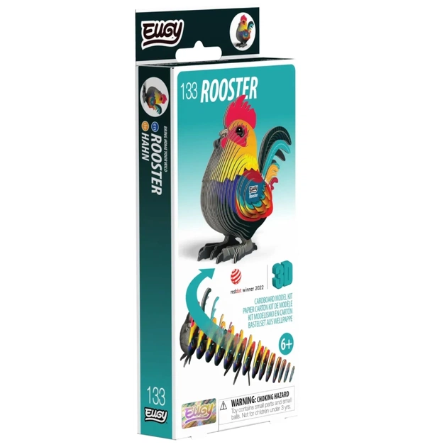 Пазл Eugy 3D Зоопарк Півень (XEG-133) - зображення 1