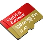 Карта пам'яті SanDisk 128GB microSD class 10 UHS-I U3 Extreme (SDSQXAA-128G-GN6MN) - зменшене зображення 2