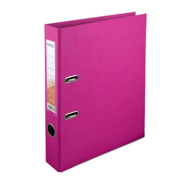 Папка - реєстратор Delta by Axent double-sided PP 5 cм, assembled, pink (D1711-05C) - зображення 1