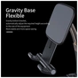 Подставка для планшета и телефона Knight Foldable Desk Mobile Phone Holder Stand (Alloy) Black Essager (EZJZM-QS01) - уменьшенное изображение 2