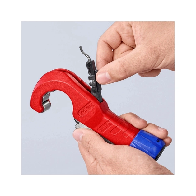 Труборіз KNIPEX TubiX для сталі, 6 - 35 мм (1/4"-1 3/8"), товщина стінок до 2 мм (90 31 02 SB) - picture 2