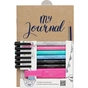 Лайнер Faber-Castell набор капиллярных ручек Starter set Bullet Journaling 9 предметов + скетчбук в точку (29104) - уменьшенное изображение 2