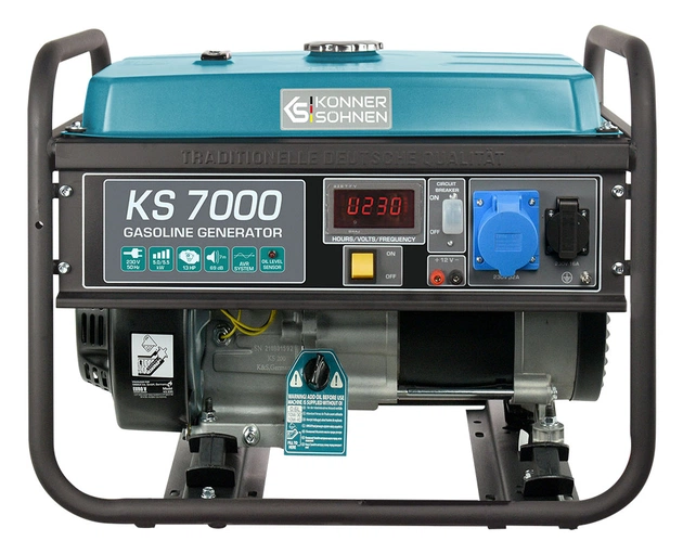 Генератор бензиновий Konner&Sohnen KS 7000 - зображення 1