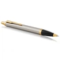 Ручка кулькова Parker IM 17 Brushed Metal GT BP блістер (22 236) - зменшене зображення 3