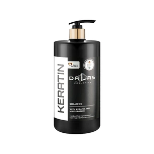Шампунь Dalas Cosmetics Keratin Shampoo З кератином та молочним протеїном 1000 г (4262396141484) зображення 1