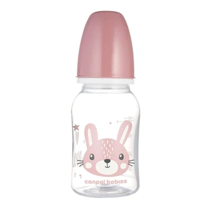 Пляшечка для годування Canpol babies Cute Animals стандартна 120 мл рожева рожев (11/851_pin) зображення 1