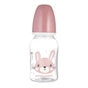 Пляшечка для годування Canpol babies Cute Animals стандартна 120 мл рожева рожев (11/851_pin) - зменшене зображення 1