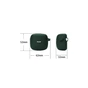 Чохол для навушників BeCover Silicon для JBL Tune Flex TWS Dark Green (710186) - зменшене зображення 2