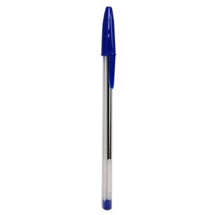 Ручка кулькова H-Tone 0,7 мм, синя, уп. 50 шт (PEN-HT-JJ20103-BL) зображення 1