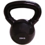 Гиря Spart Вінілова 28 кг Black (DB2174-28Blk) - зменшене зображення 1