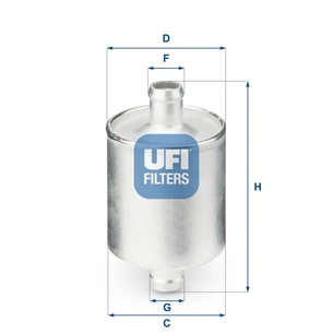 Фільтр паливний UFI 31.836.00 зображення 1