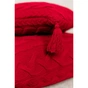 Наволочка Прованс декоративна в'язана Hit Kosa червона 45х45 (031668) - зменшене зображення 5