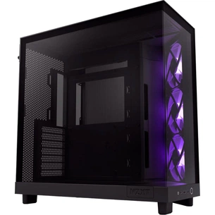Корпус NZXT H6 Flow RGB All Black (CC-H61FB-R1) зображення 1