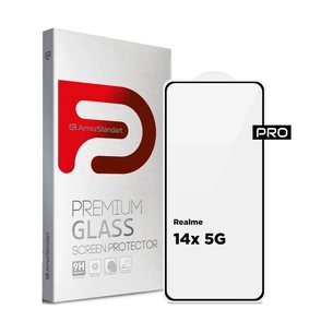 Скло захисне Armorstandart Pro Realme 14x 5G Black (ARM83557) зображення 1