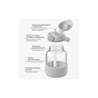 Пляшка для води Buydeem DG78 800 мл Oats White (DG78-OW) - зменшене зображення 7