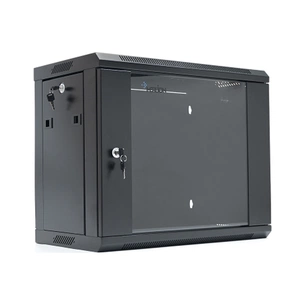 Шафа настінна Merlion 9U 19" 600*350*500 (Ш*Г*В)мм, black (MI3-6309 / 36528) изображение 1