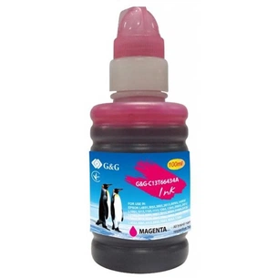 Чорнило G&G Epson L100/L200 magenta, контейнер 100мл (G&G-C13T66434A) зображення 1