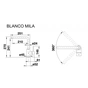 Змішувач Blanco MILA ХРОМ (519414) - зменшене зображення 2