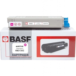 Тонер-картридж BASF OKI C612/ 46507518 Magenta (KT-46507518) зображення 1