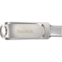 USB флеш накопичувач SanDisk 32GB Ultra Dual Drive Luxe USB 3.1 + Type-C (SDDDC4-032G-G46) - зменшене зображення 3