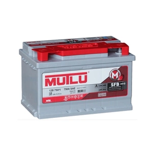 Акумулятор автомобільний MUTLU 75Аh (LB3.75.072.A) зображення 1