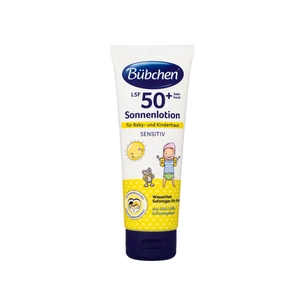 Дитяче молочко Bubchen Sensitive сонцезахисне з коефіцієнтом захисту SPF 50+ 100 мл (7613033696534) зображення 1