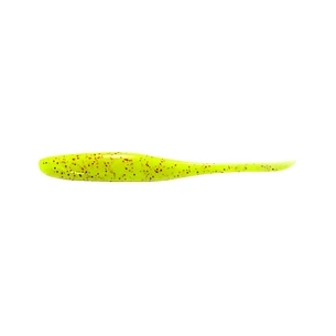 Силікон рибальський Keitech Shad Impact 3" (10 шт/уп) кpal01 chartreuseredflake (1551.14.53) зображення 1