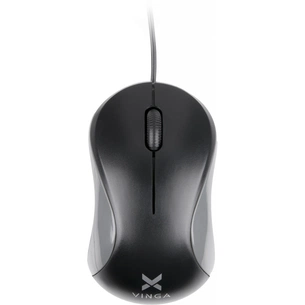 Мишка Vinga MS-882 black - gray зображення 1