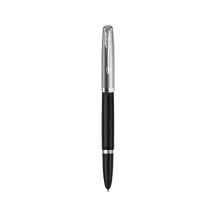 Ручка пір'яна Parker PARKER 51 Black CT  FP F (55 011) изображение 1