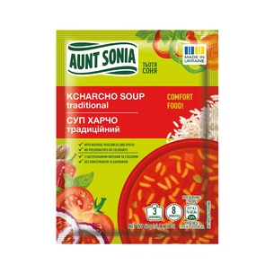 Їжа швидкого приготування Тьотя Соня Суп харчо традиційний 60 г (4820015101266) picture 1