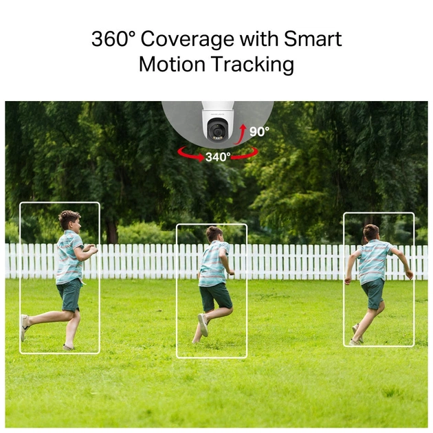 Камера відеоспостереження Mercusys IP-Камера MERCUSYS MC510 3MP N300 microSD motion detection, зовнішня (MC510) - picture 5