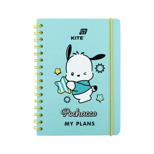 Тижневик Kite дитячий на спіралі Pochacco, тверда обкладинка (PC26-438) зображення 1