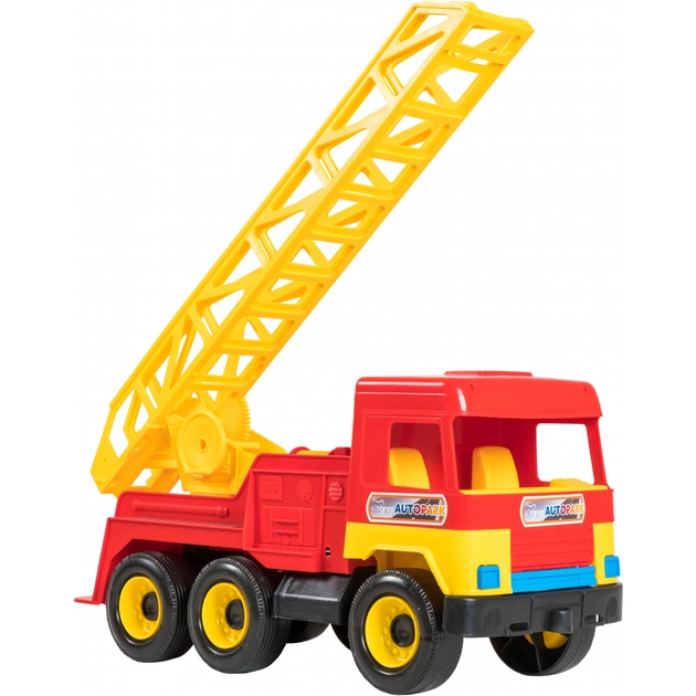 Машинка для дітей Tigres "Middle truck" пожежна жовтий (39225) - зображення 1
