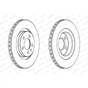 Гальмівний диск FERODO DDF928 - зменшене зображення 1