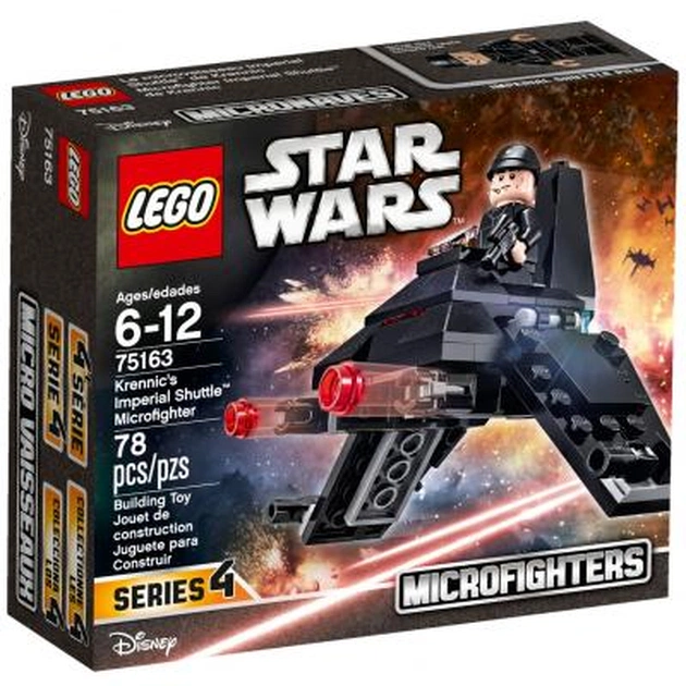 Конструктор LEGO Star Wars Мікровинищувач Імперський шатл Кренніка (75163) - изображение 1