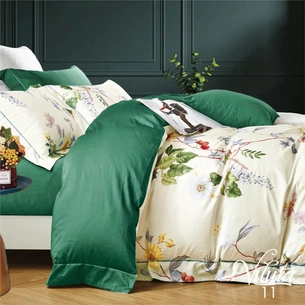 Постільна білизна Viluta Сатин Єгипетська бавовна 11 євро (11_EX_ev) зображення 1