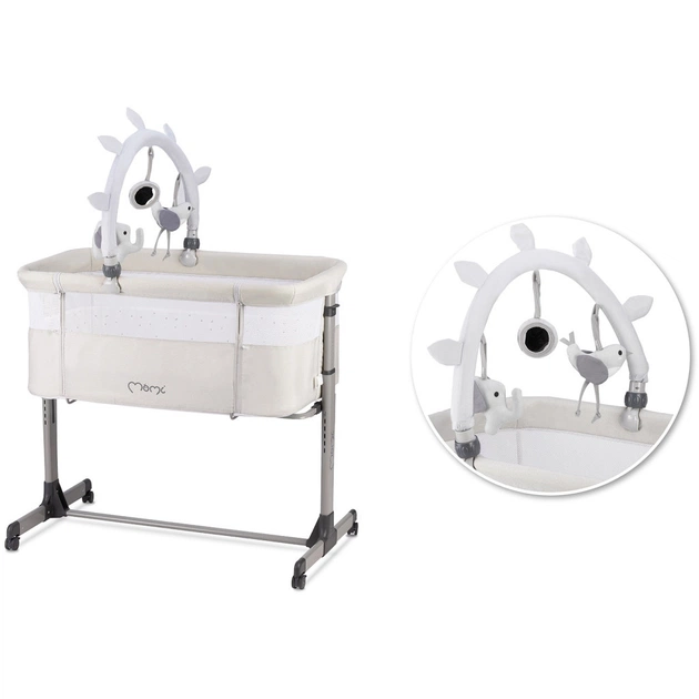 Ліжечко MoMi Revo Light grey (LOZE00022) - изображение 6