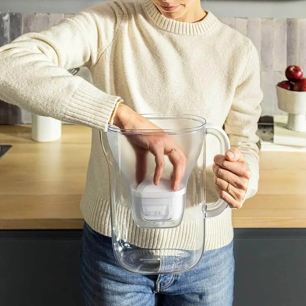 Фільтр-глечик Brita Style Essential MXPro 2.4л + 2 картриджа білий (1057795) - зображення 6