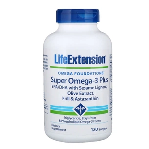 Жирні кислоти Life Extension Супер Омега-3 Плюс, Omega Foundations, Super Omega-3 Plus, 1 (LEX-19881) зображення 1