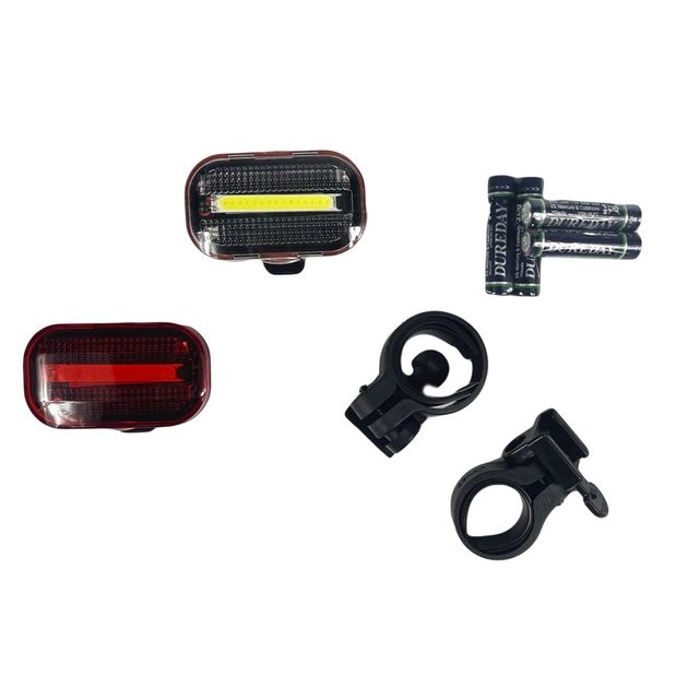 Комплект велофар Good Bike BY-Bike Three COB LED (99173-IS) - зображення 3