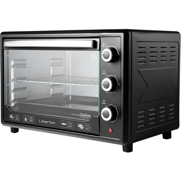 Електропіч Liberton LEO-480 Black - зображення 3