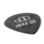 Медіатор Jim Dunlop Tortex Pitch Black Jazz III Pick .73mm 12 шт. (482P.73) - зменшене зображення 4